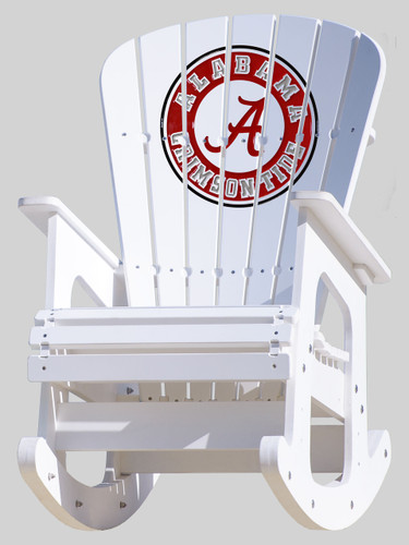 University of Alabama Crimson Tide Rocking Chair.