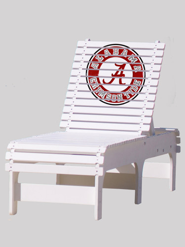 University of Alabama Crimson Tide Chaise Lounge