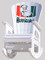 University of Miami Hurricane Rocker with Ibis