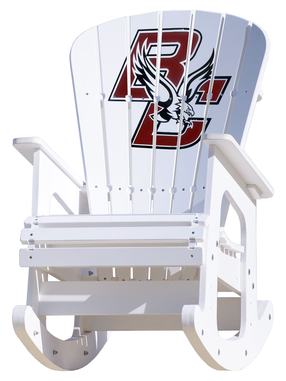 Boston College Eagles Rocking Chair Key Largo Adirondack Company