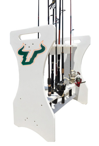 South Florida University Bulls - Fishing Rod Holder