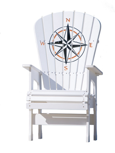 Compass Rose - High Top Chair