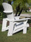 Compass Rose Adirondack Chair