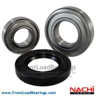 Front Load Washer Tub Bearings & Seal Kit – Fits Frigidaire, Beaumark, Gibson – Kit #1.2 – OEM Cross 131525500 131462800