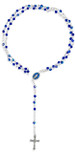 Mini Rosary Miraculous Medal Blue