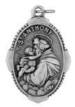 Traditional Catholic Saint Medal - st anthony