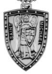 Warrior's Shield of Saint Michael Sterling Silver Medal