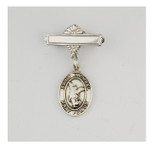 Sterling St Michael Baby Pin Boxed