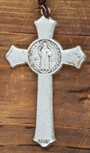 3" Saint Benedict Latin Style Crucifix Pendant
