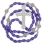 Catholic Mission Rosary - Pack of 12 (Amethyst Purple)