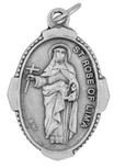 1" Traditional Saint Medals (st rose of lima)