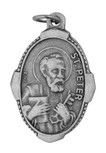 1" Traditional Saint Medals (st peter)