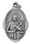 1" Traditional Saint Medals (st gerard)