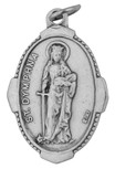 1" Traditional Saint Medals (st dymphna)