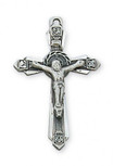 Small sterling silver crucifix  with 18" Chain and box
