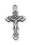 Sterling Silver Cross on a 16" Chain with a Lovely Gift Box