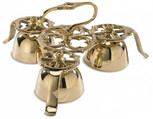 Bells for church use, made of solid brass.