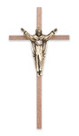 Walnut Traditional Risen Christ with Bronze figure Price for 1 Dozen