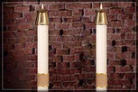 Evangelium Complementing Altar Candles