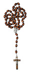 Beautiful Large Bead Wooden Rosary