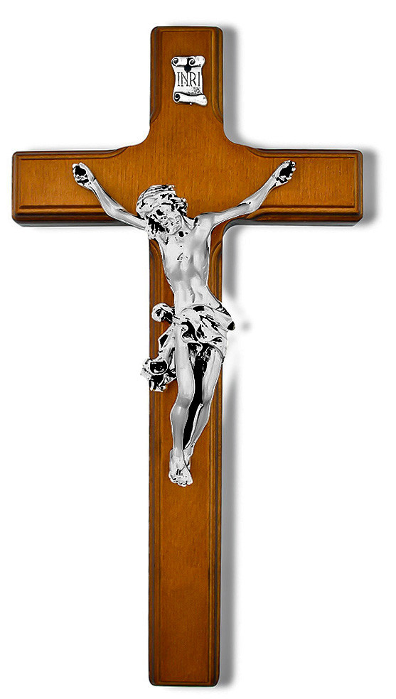 Deluxe Italian Wall Cross with Special Corpus Trinity Church Supply