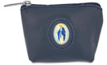 Our Lady of Grace Rosary Case in Italian Leather