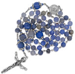 *FREE* Ornate Rosary with Artisanal Glass Beads and Holy Trinity Cross