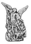 Saint Michael the Archangel Lapel Pin