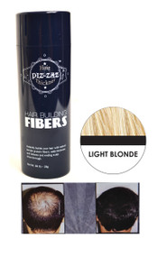 Piz-zaz  All Natural Organic Keratin Protein Hair Fibers | Instant Hair Thickening System - Light Blonde