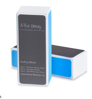 4 Way Nail Buffer Block   Mini Manicure Set   A-viva Beauty's Natural Nail Polisher With 4 Sides   File, Smooth, Shine 