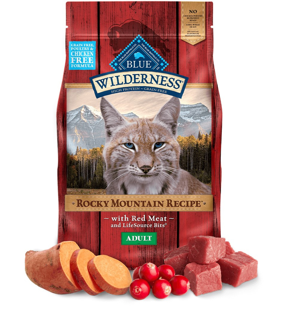 blue buffalo wilderness high protein grain free cat food