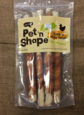 Dog Treat, Pet 'N Shape, Chik' n Hide Twists, 6 pack Net wt. 15.3 oz 