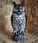 Gardeneer Dalen Great Horned Owl (stationary head) 16" Tall