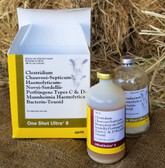Vaccine, Cattle Vaccine, Zoetis One Shot Ultra 8, 50 dose (in store pick-up only)