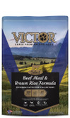 Dog Food, Victor Select Beef Meal and Brown Rice Formula, 40 lb.