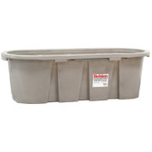 Waterers, Behlen Stock Tank Poly Granite Tan color,  2 x 2 x 6' length, Round End, approx. 150 gal (Available for pick up only)