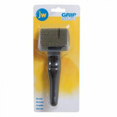 JW Pet Grip-Soft Slicker Brush, Black, Recommended for Cats