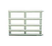 Gate, WESTERN SQUARE LIGHT DUTY (5 RAIL/PANEL) GALVANIZED GATE, 52" X 4' Wide (IN STORE PICK UP ONLY)
