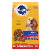 Pedigree Adult Dog Food, Complete Nutrition, 44 lb.