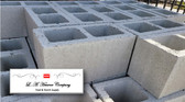 Air Vol Retaining Wall (Cinder ) Block 8" x 8" x 16" standard (in store pick up available only)
