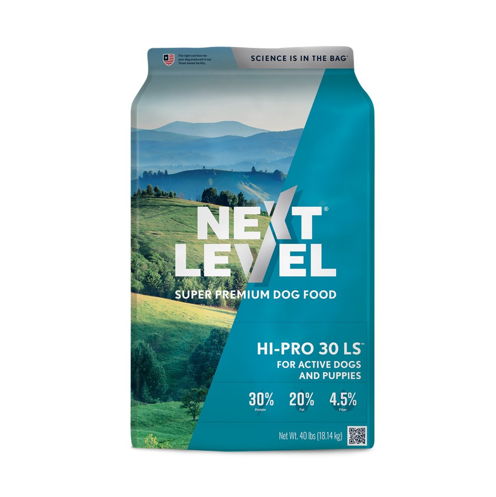 Next Level Hi Pro-30 LS Super Premium Dog Food for Active Dogs and