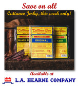 This Week Only, SAVE 20% Off All Small Batches of Cattaneo Bros Beef Jerky (in store)