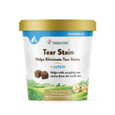NaturVet Tear Stain + Lutein Supplement 70 Soft Chews for Dogs & Cats, 5.4 oz.