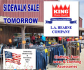 Tomorrow, Saturday, May 9th, You're invited to our pre Salinas Valley Fair Celebration Sidewalk Sale