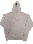 NEW! L.A. Hearne Company "KING MEANS QUALITY" Pullover Hoodie in Gray White
