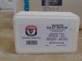 Champion's Choice Plain White Livestock Brick Salt, 4 lb.
