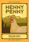 Poultry Supplement, Henny Penny Meal Worms Chicken & Bird Treats, 1.25 lb.