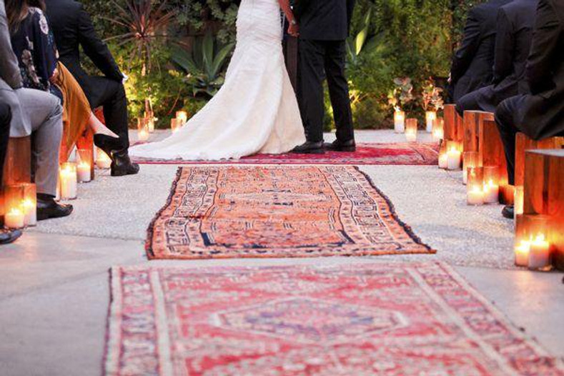 TIPS FOR STYLING A BOHEMIAN WEDDING WITH PERSIAN RUGS V2