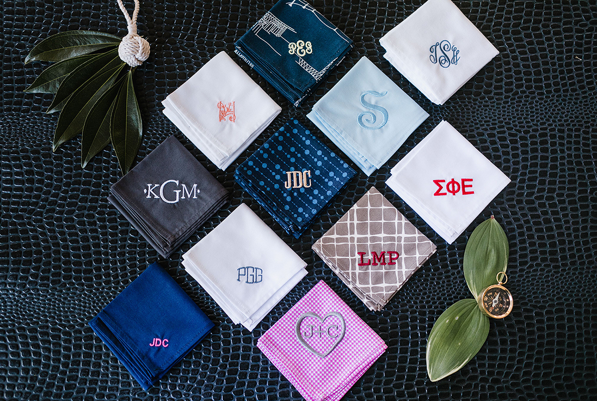 Happy Tear Handkerchief for Men Personalized The Handkerchief Shop