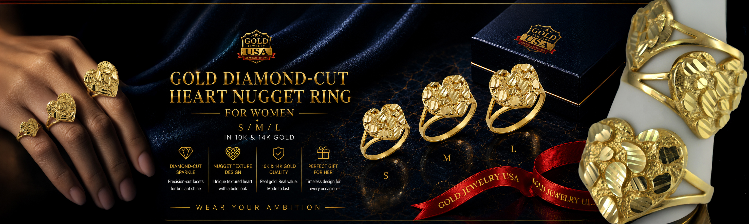 gold jewelry usa slider image